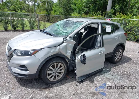 2021 Nissan Rogue Sport S Fwd Xtronic Cvt from USA, damaged, VIN JN1BJ1AV6MW561153